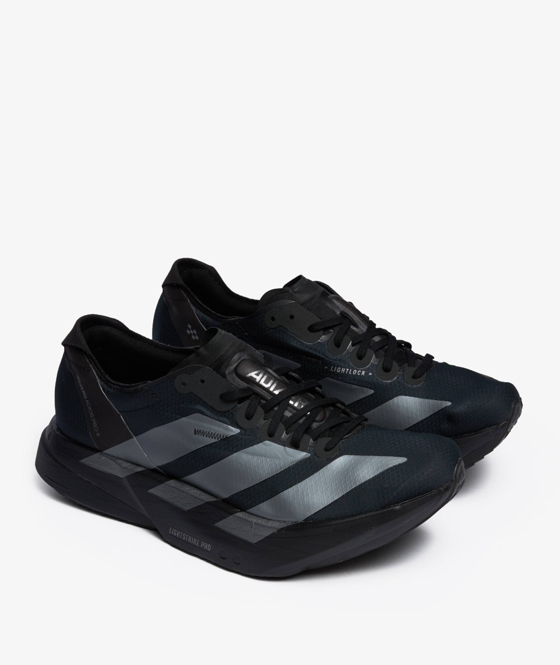 adidas Adizero Adios Pro 4 | Core Black/Iron Metallic/Carbon | SVD USA