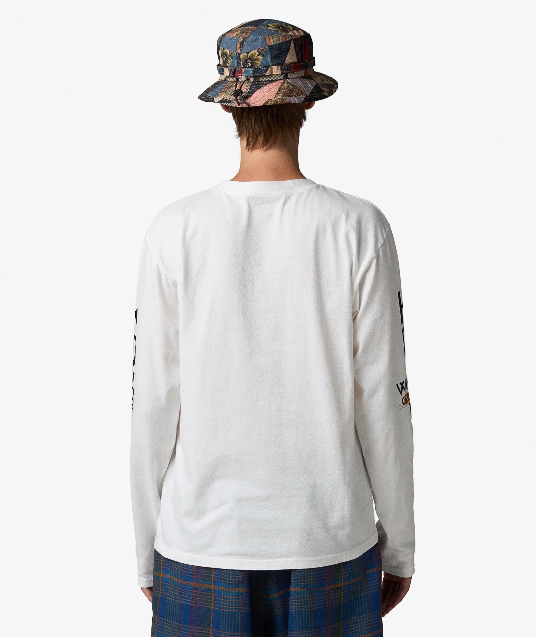 KAPITAL 20/-Jersey Crew Long Sleeve T-Shirt | Yellow | SVD USA