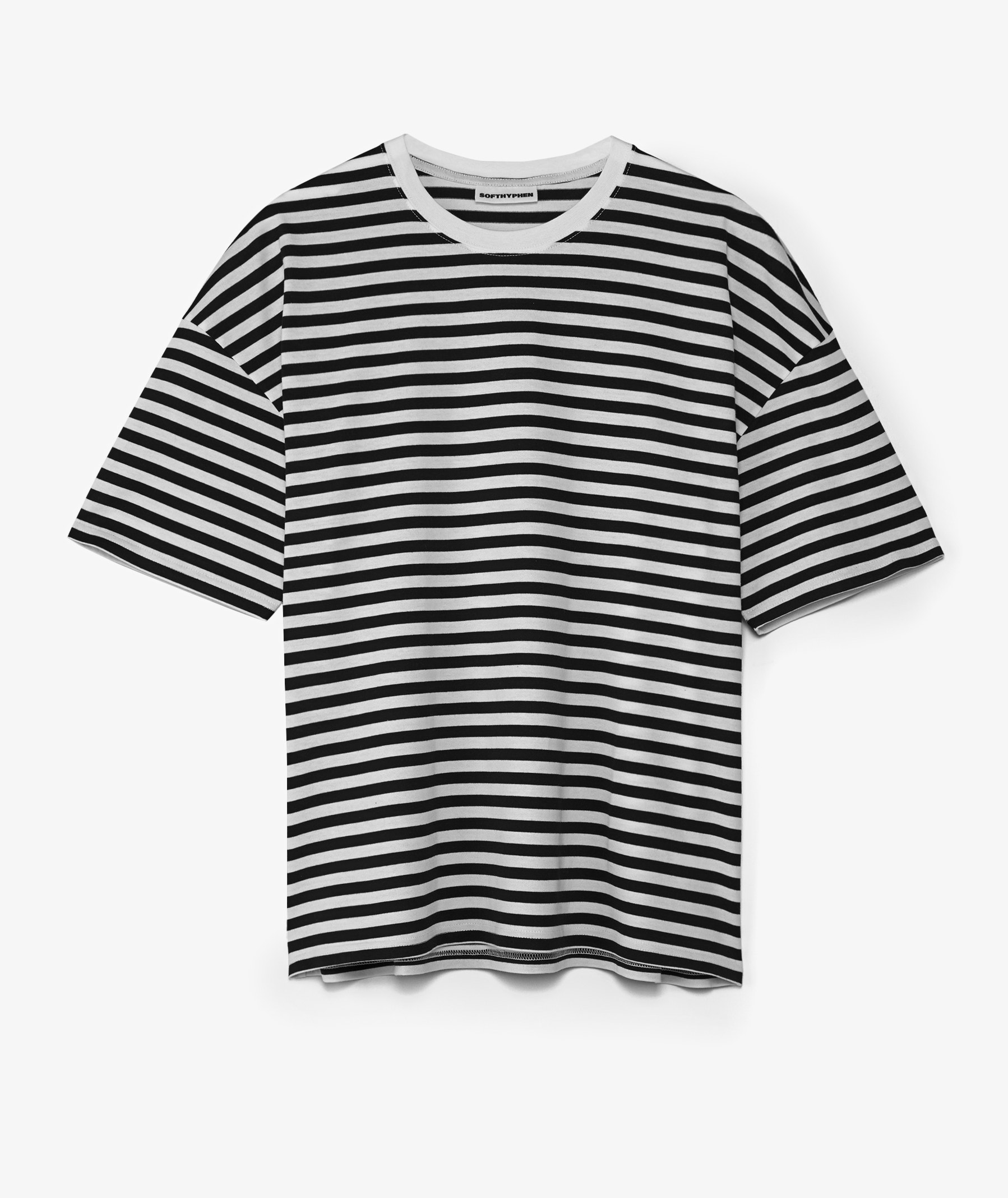 Multicolor SOFTHYPHEN Basic Border Stripe T-Shirt | SVD