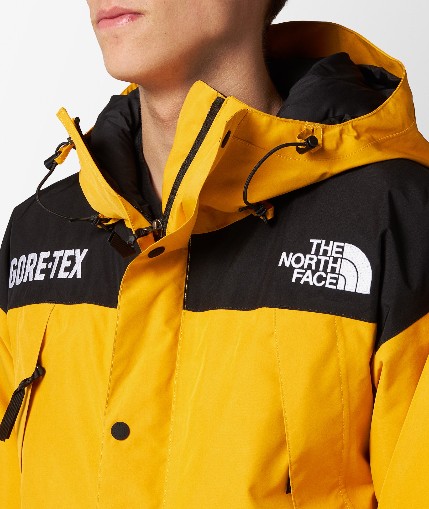 Yellow The North Face GTX Mountain Guide Insualted Jacket | SVD