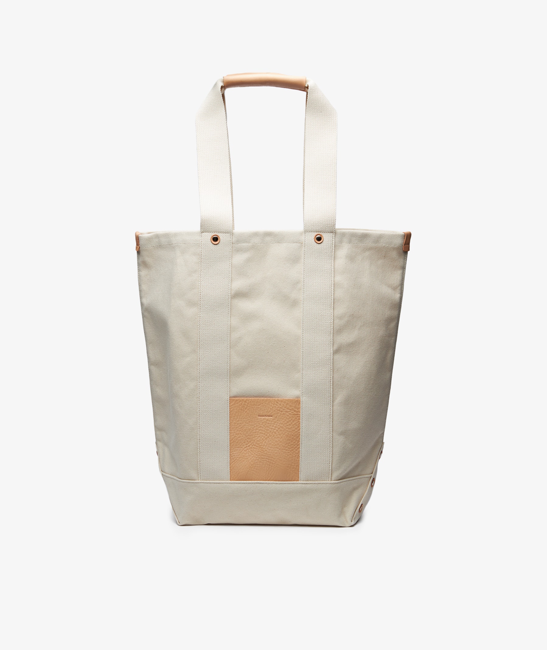 Hender Scheme Campus Big Tote Bag in Beige | SVD USA