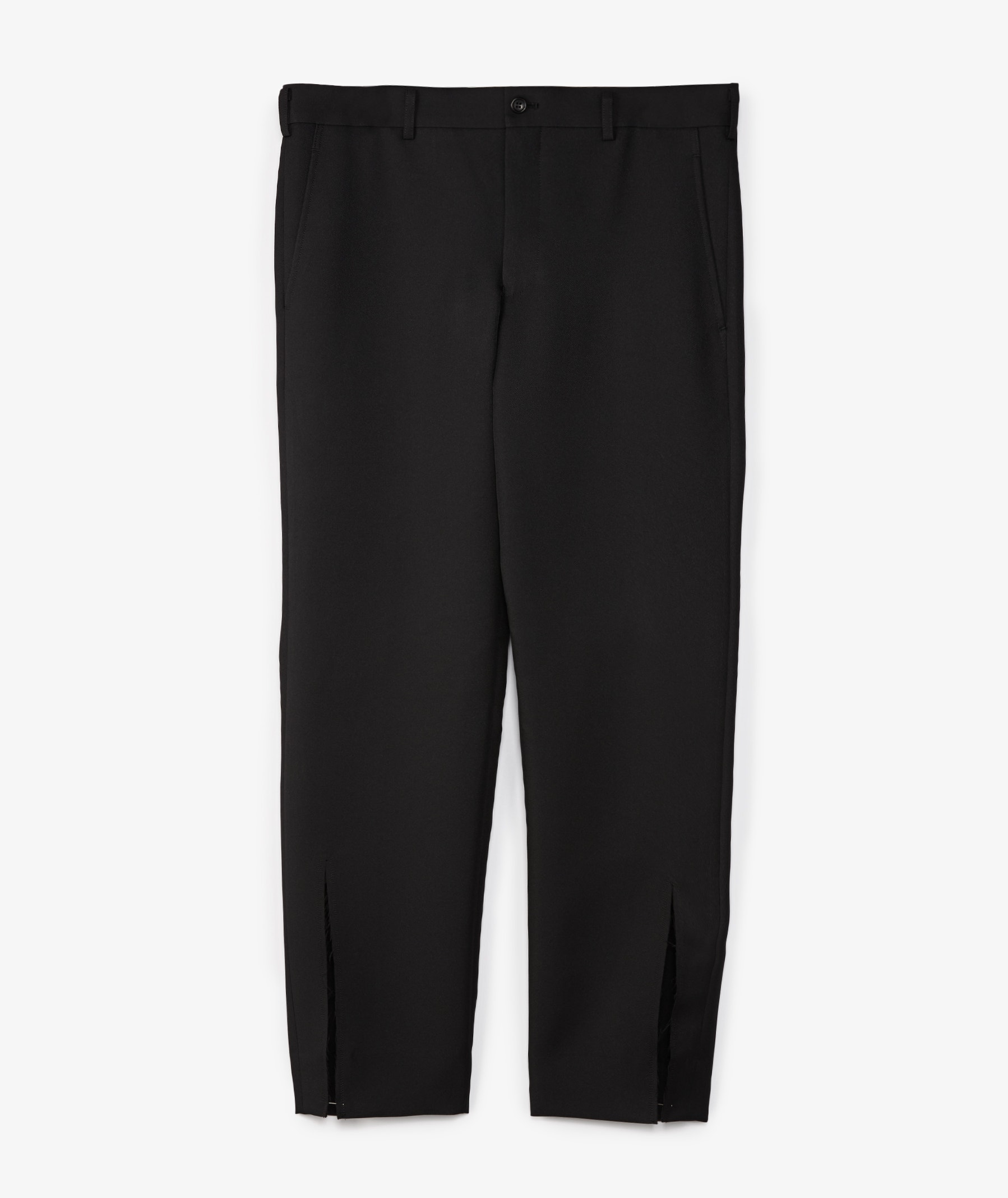 Comme des Garçons Homme Plus Gabardine Pants in Black | SVD
