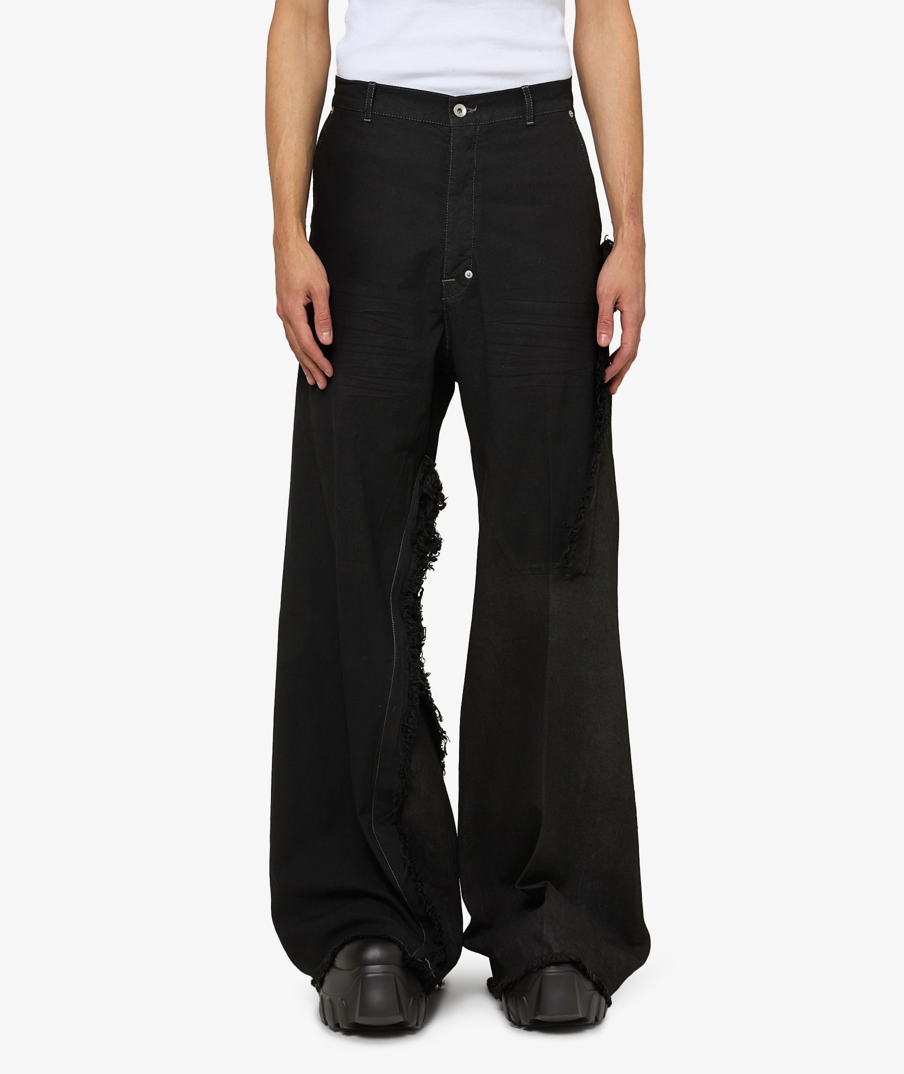 Rick Owens Joris Denim Pants | Black | SVD USA