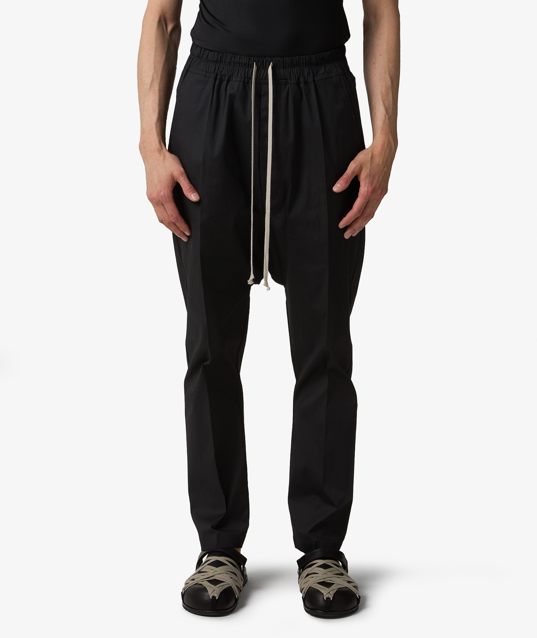 Rick Owens Drawstring Pants in Black | SVD USA