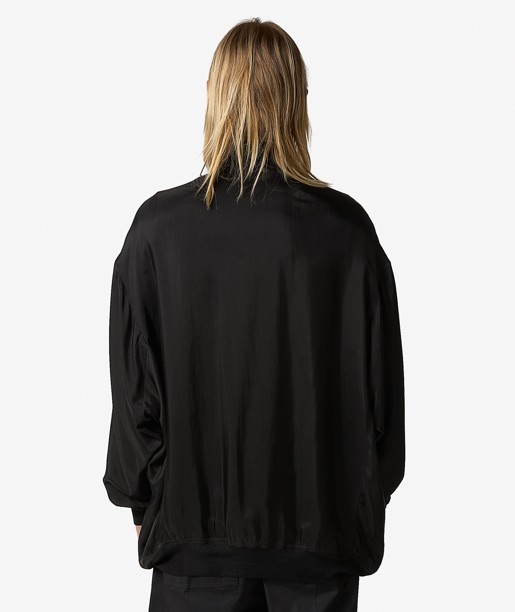 Rick Owens Jumbo Flight Bomber Jacket in Black | SVD USA