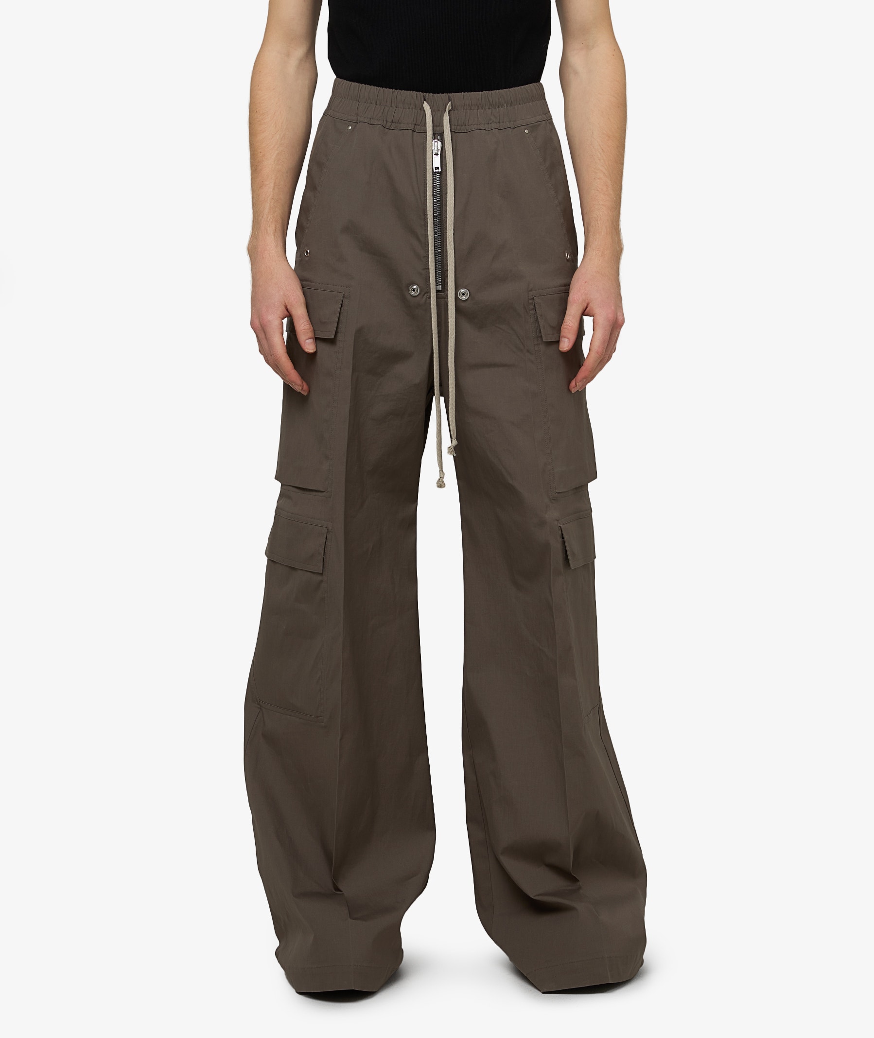 Rick Owens Cargobelas Woven Pants | Dust | SVD USA