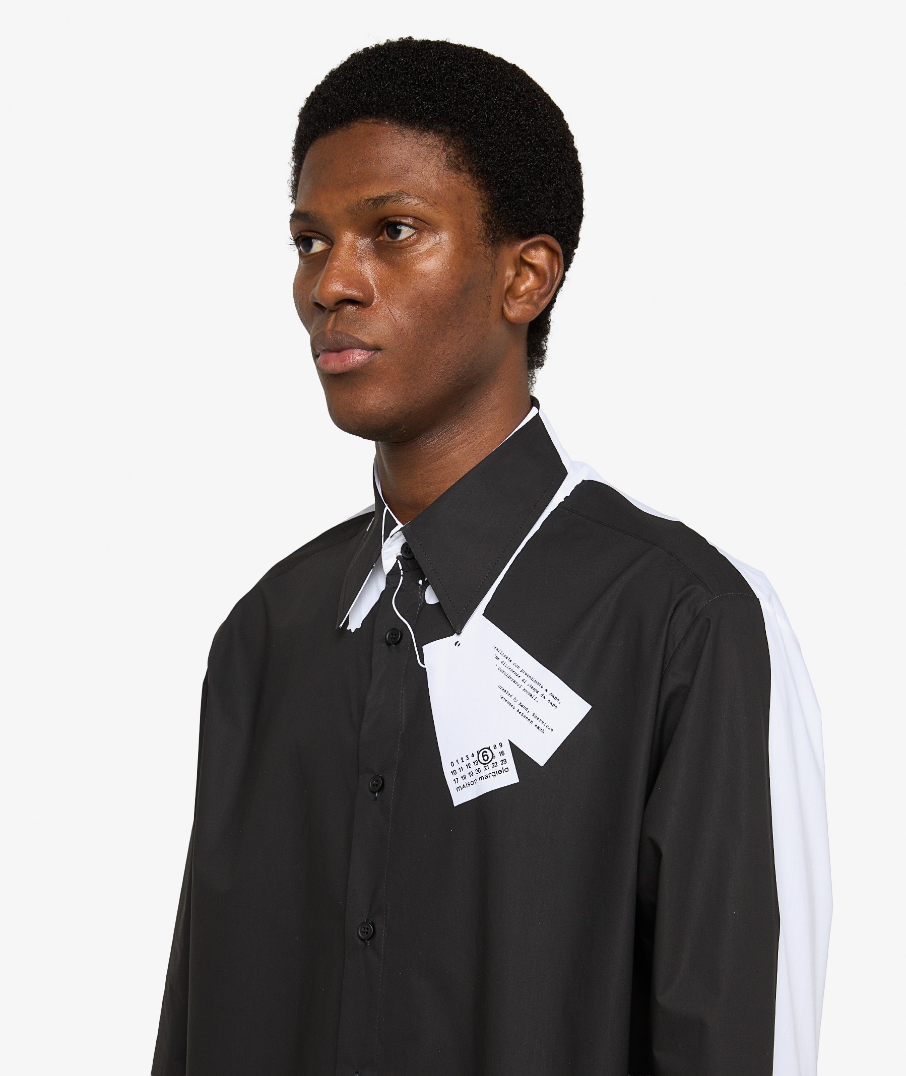 MAISON MARGIELA Long Sleeve Shirt | White | SVD USA