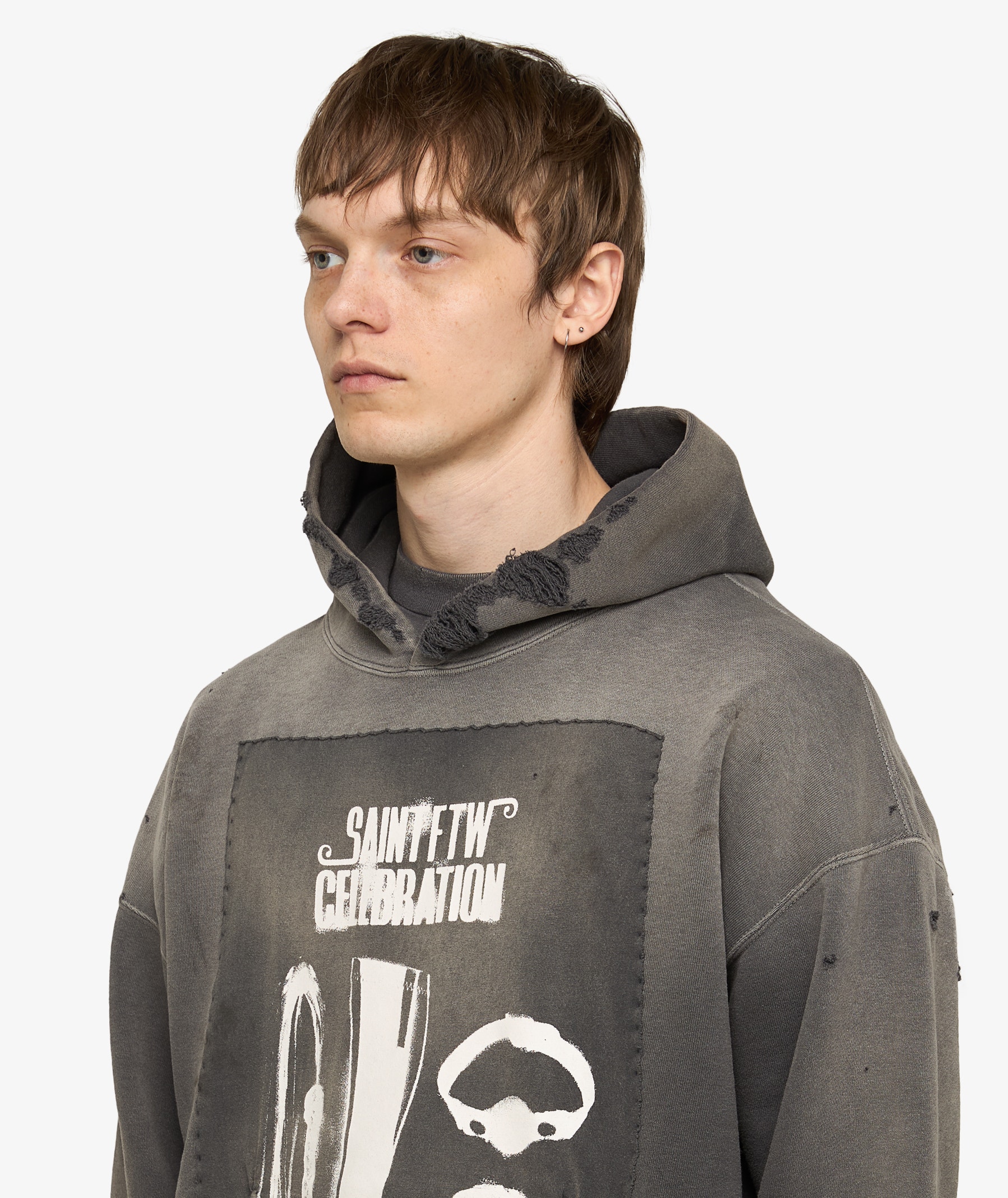 SAINT Mxxxxxx Saint Celebration Hoodie | Charcoal | SVD USA