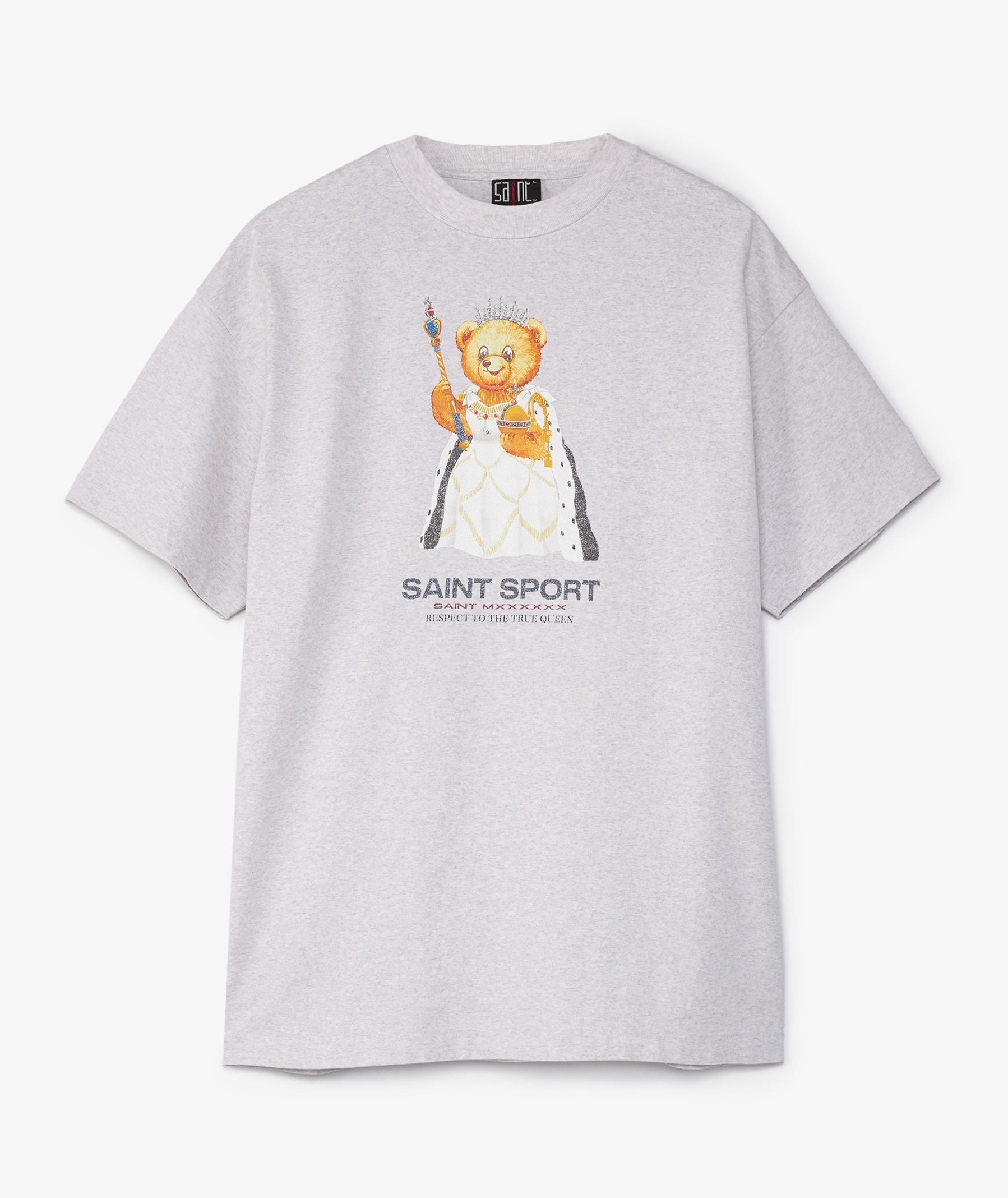 SAINT Mxxxxxx True Queen T-Shirt in Gray | SVD USA