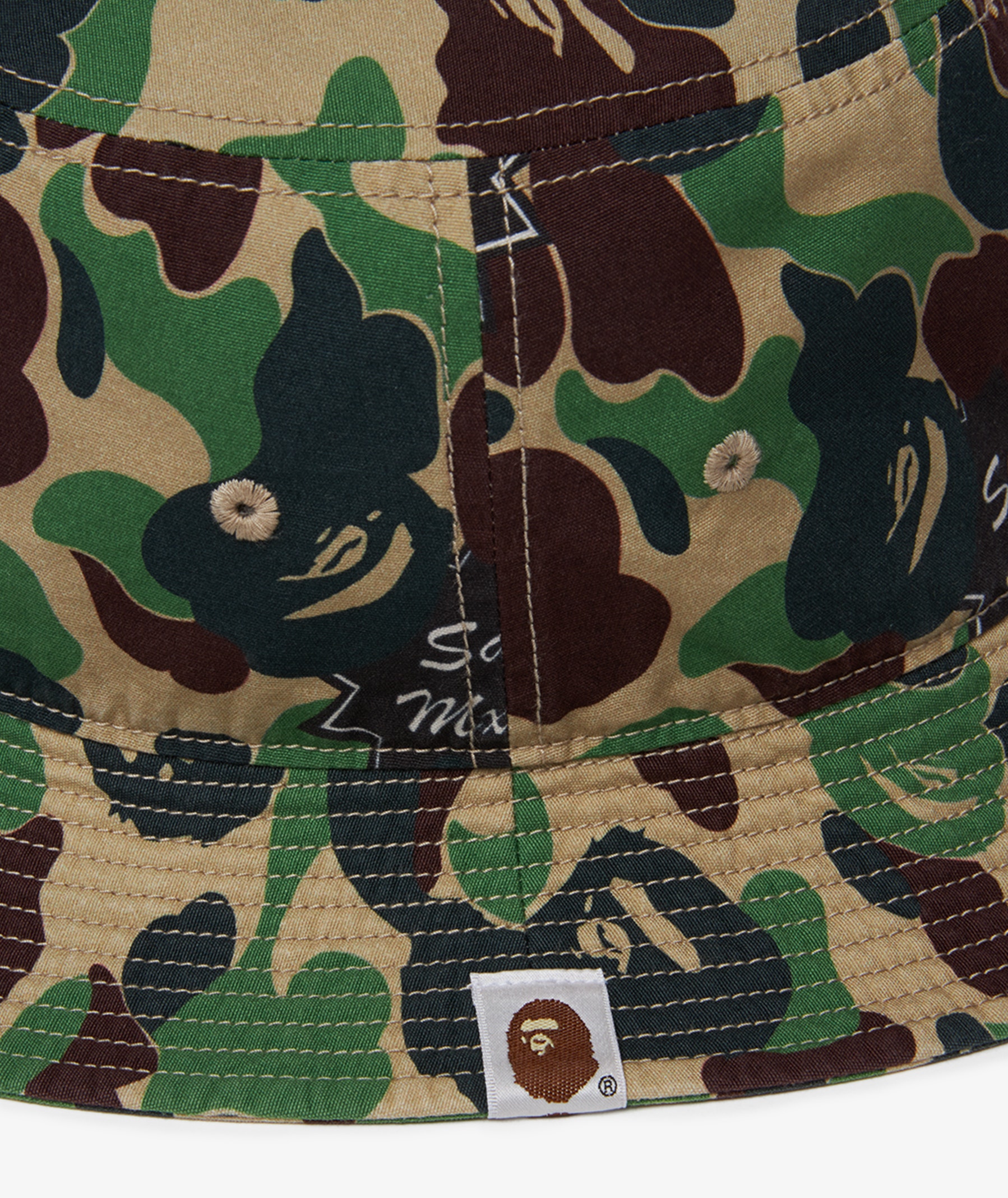 SAINT Mxxxxxx St. Ape Bucket Hat x BAPE® in Green | SVD USA