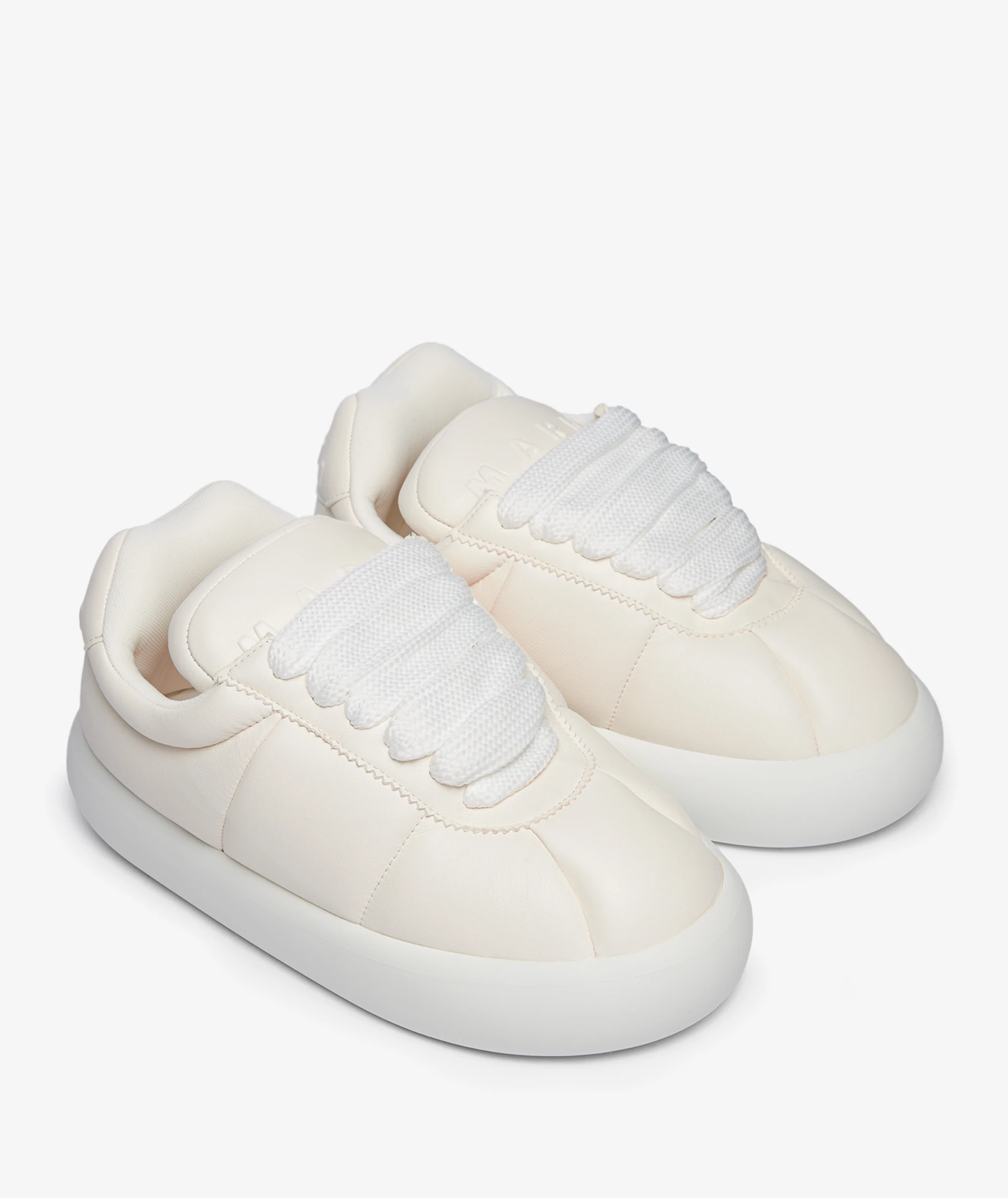 Marni Leather BigFoot 2.0 in White | SVD USA