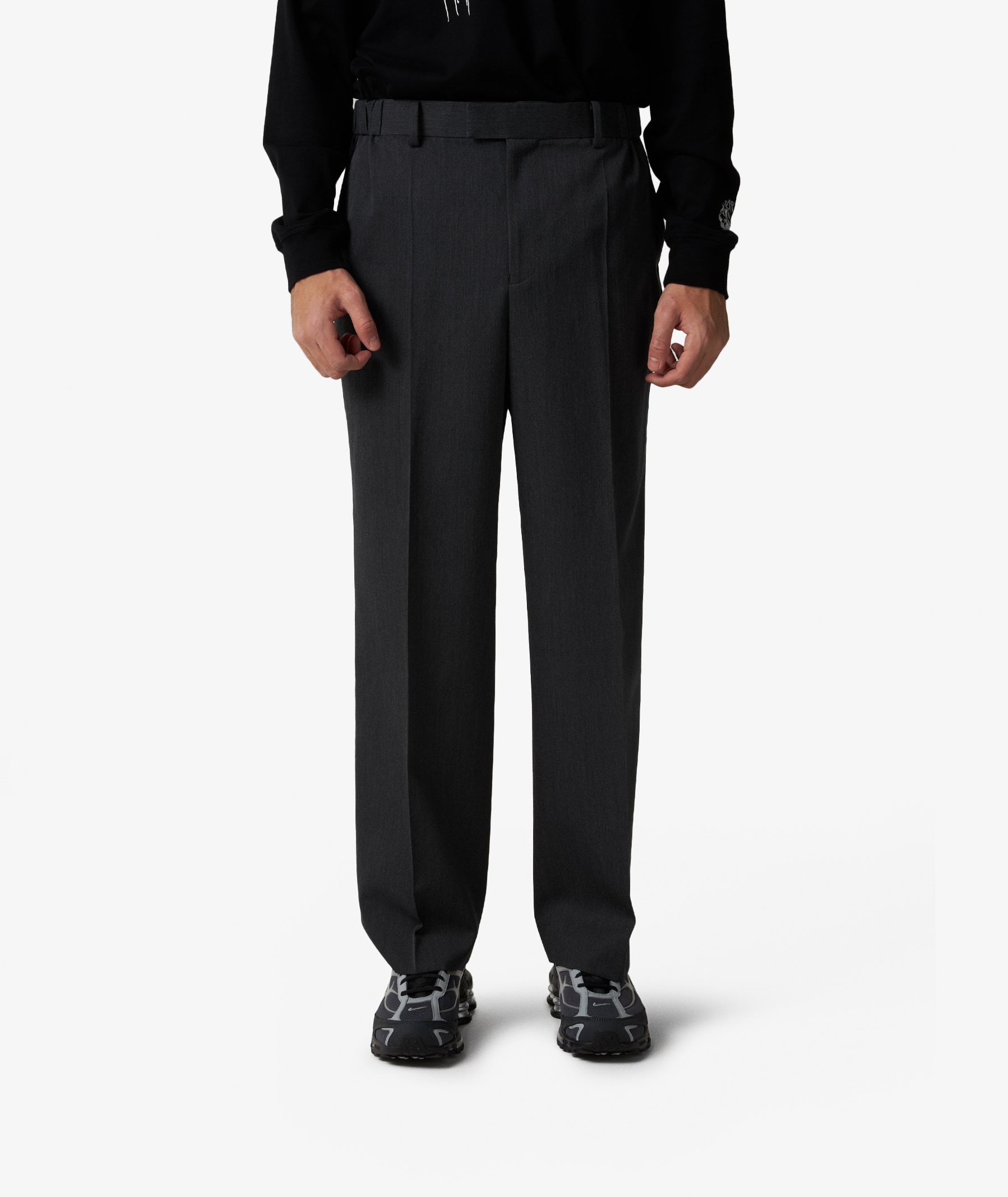 Undercover Twin Peaks Wide Leg Pants in Dark Gray | SVD USA