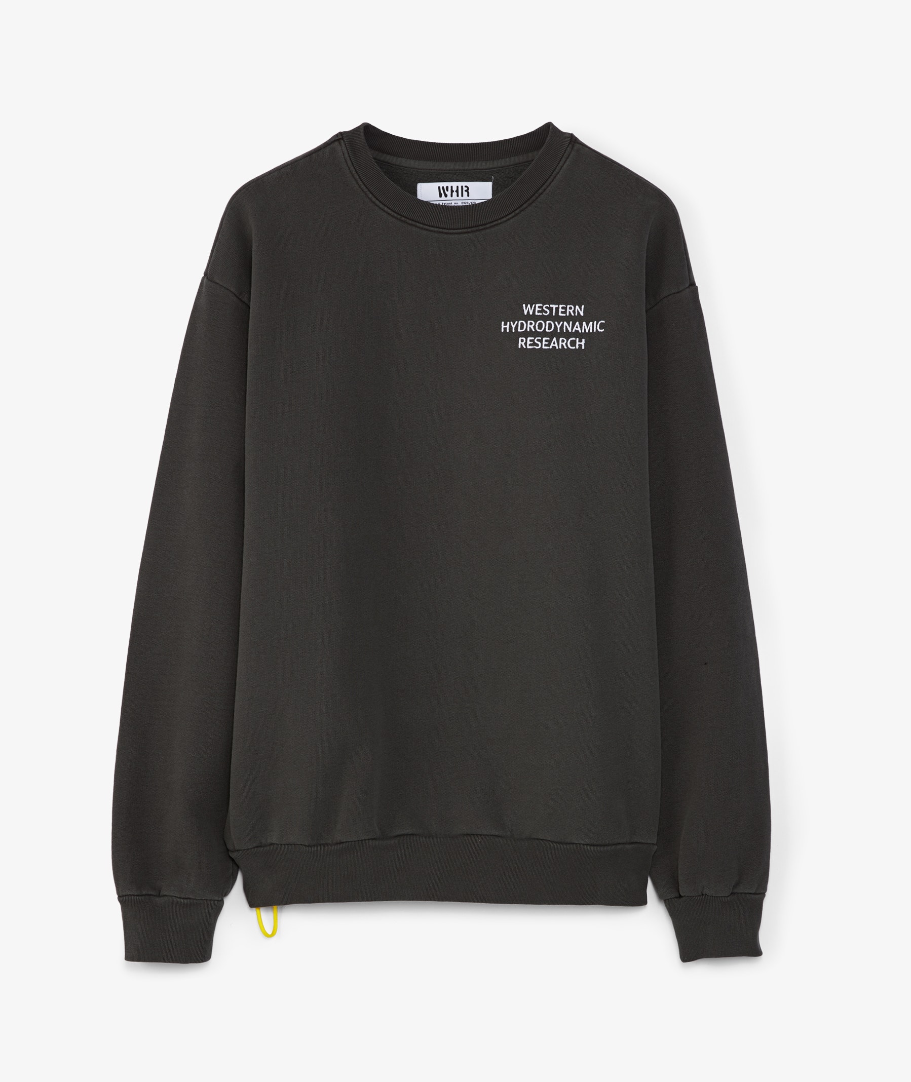 Western Hydrodynamic Research Worker Crewneck in Black | SVD USA