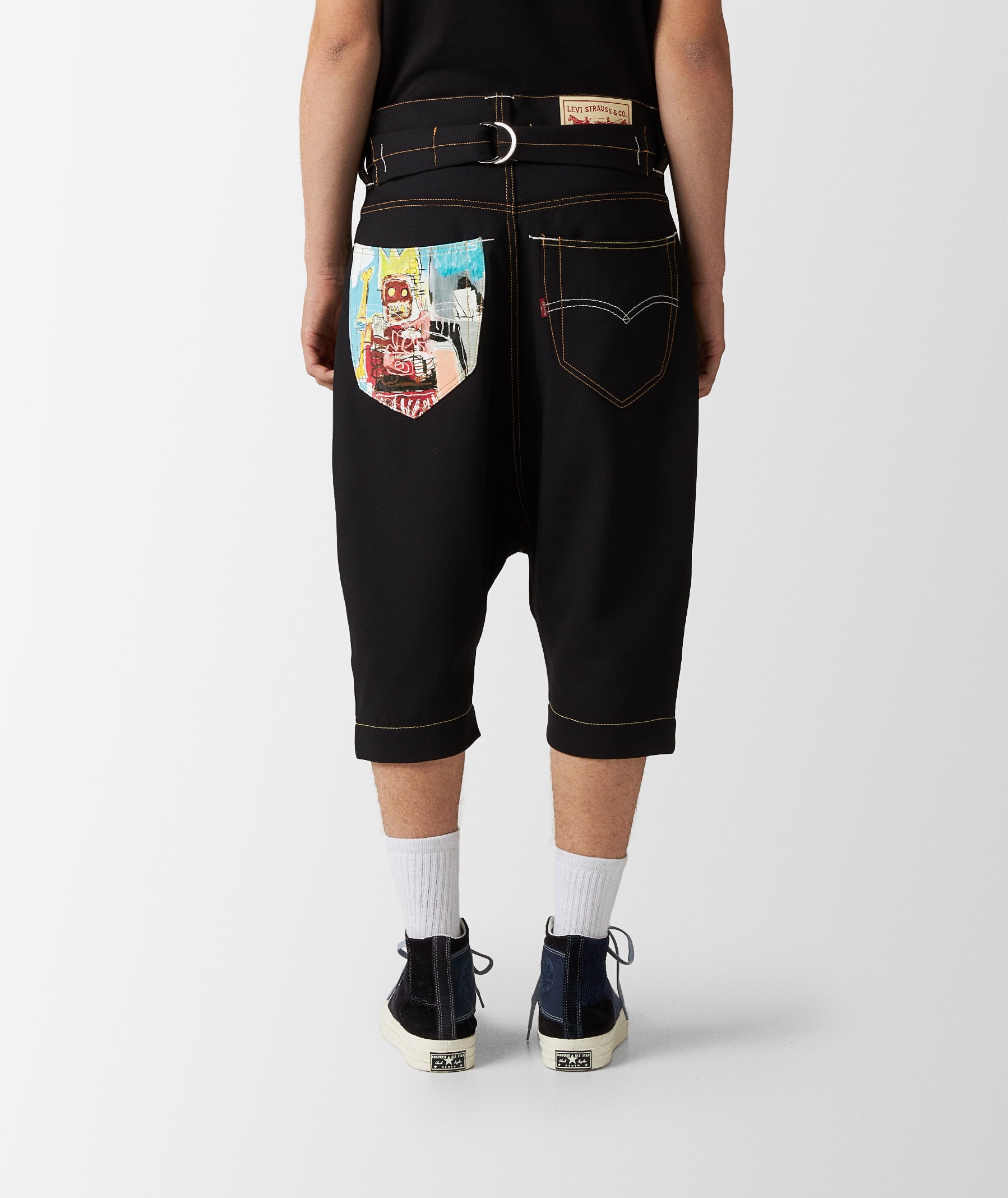 Blue Junya Watanabe MAN Shorts x Jean-Michel Basquiat x Levi's | SVD