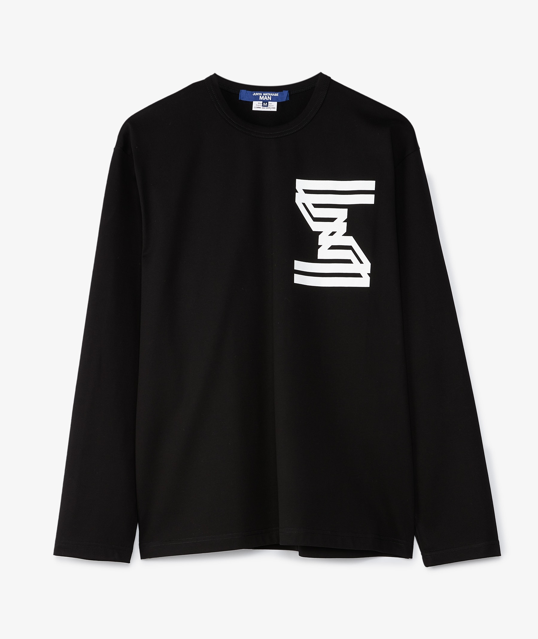 Black Junya Watanabe MAN Long Sleeve T-Shirt | SVD