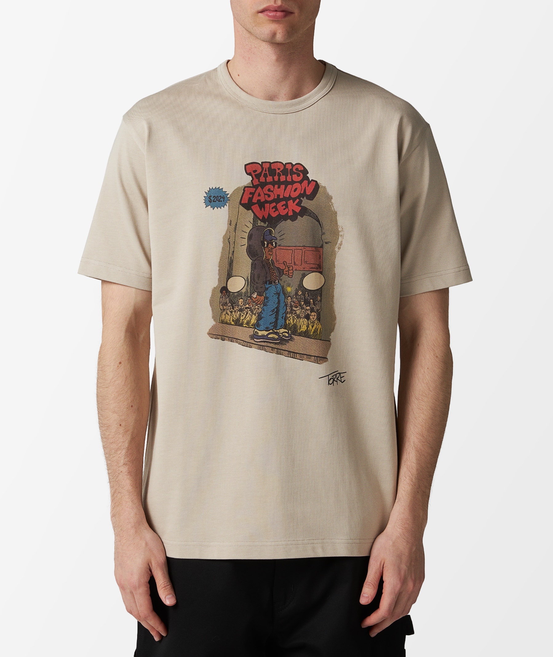 Junya Watanabe MAN T-Shirt in Beige | SVD USA