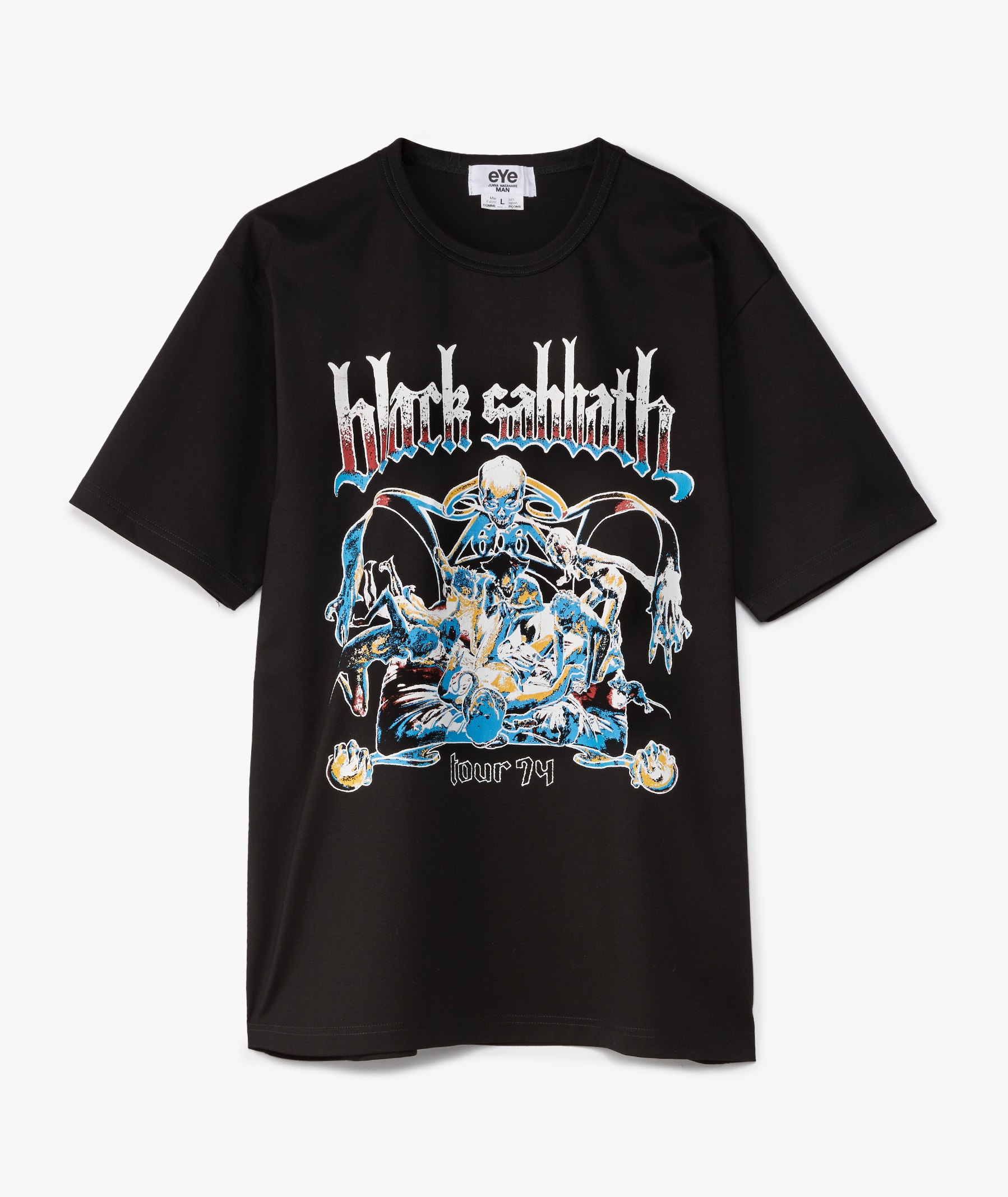 Junya Watanabe MAN eYe Black Sabbath T-Shirt | Male | SVD USA