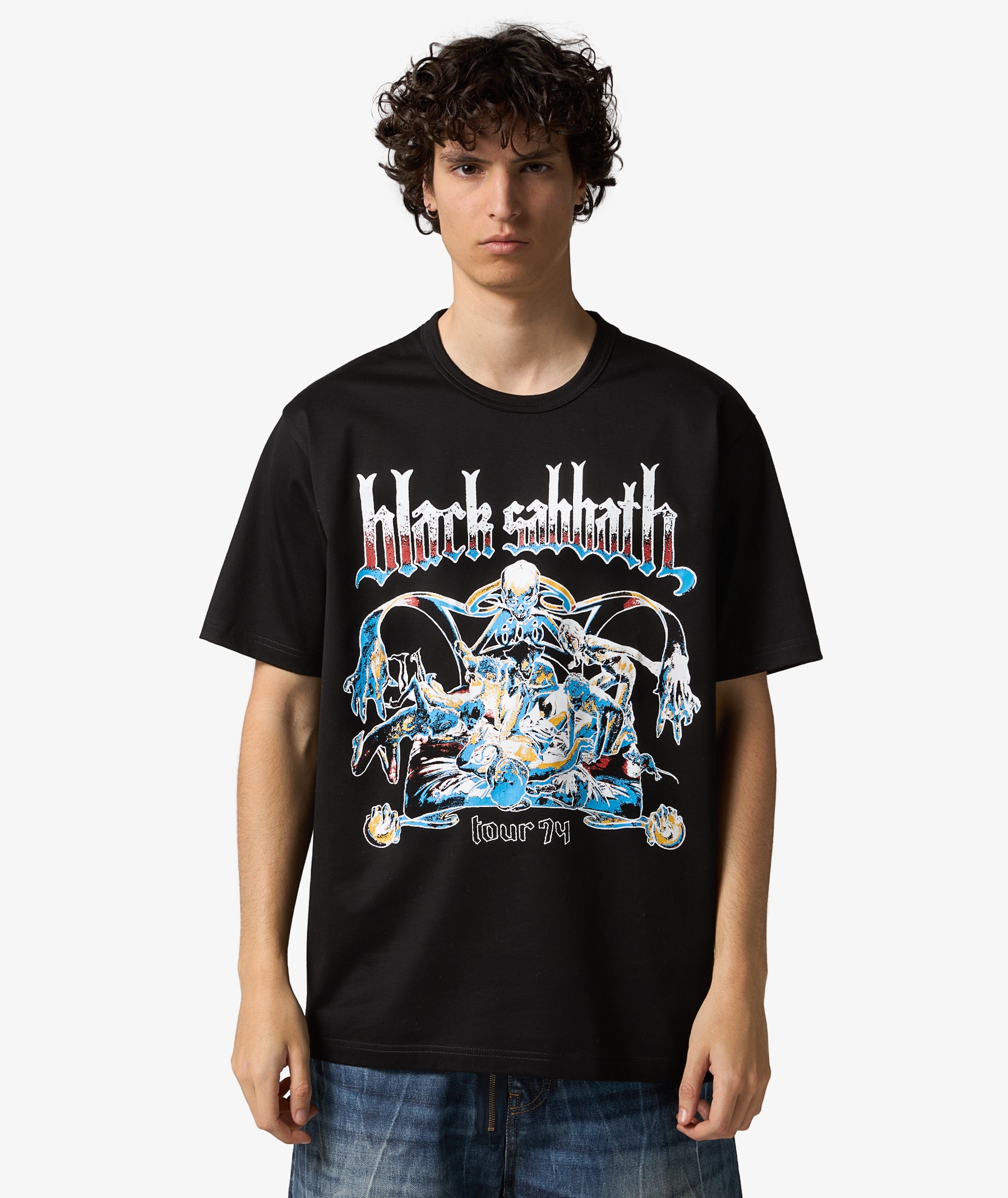 Junya Watanabe MAN eYe Black Sabbath T-Shirt | Male | SVD USA
