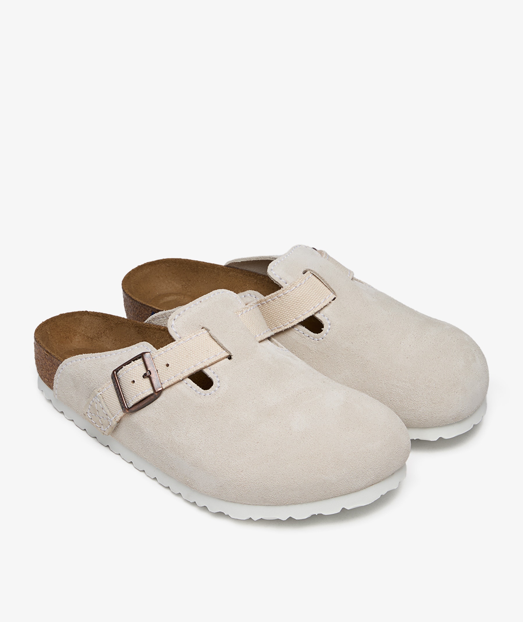 Birkenstock Boston Canvas in Beige | SVD USA