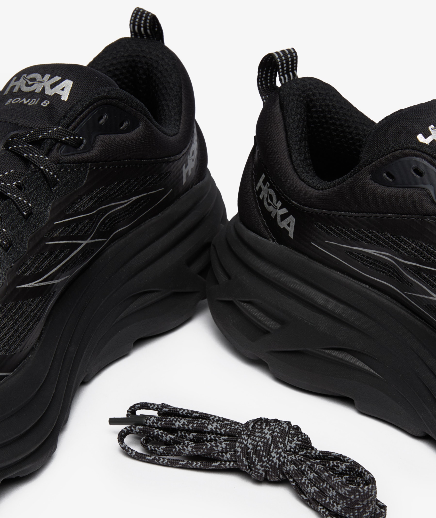 HOKA Bondi 8 TS Caged | Black | SVD USA