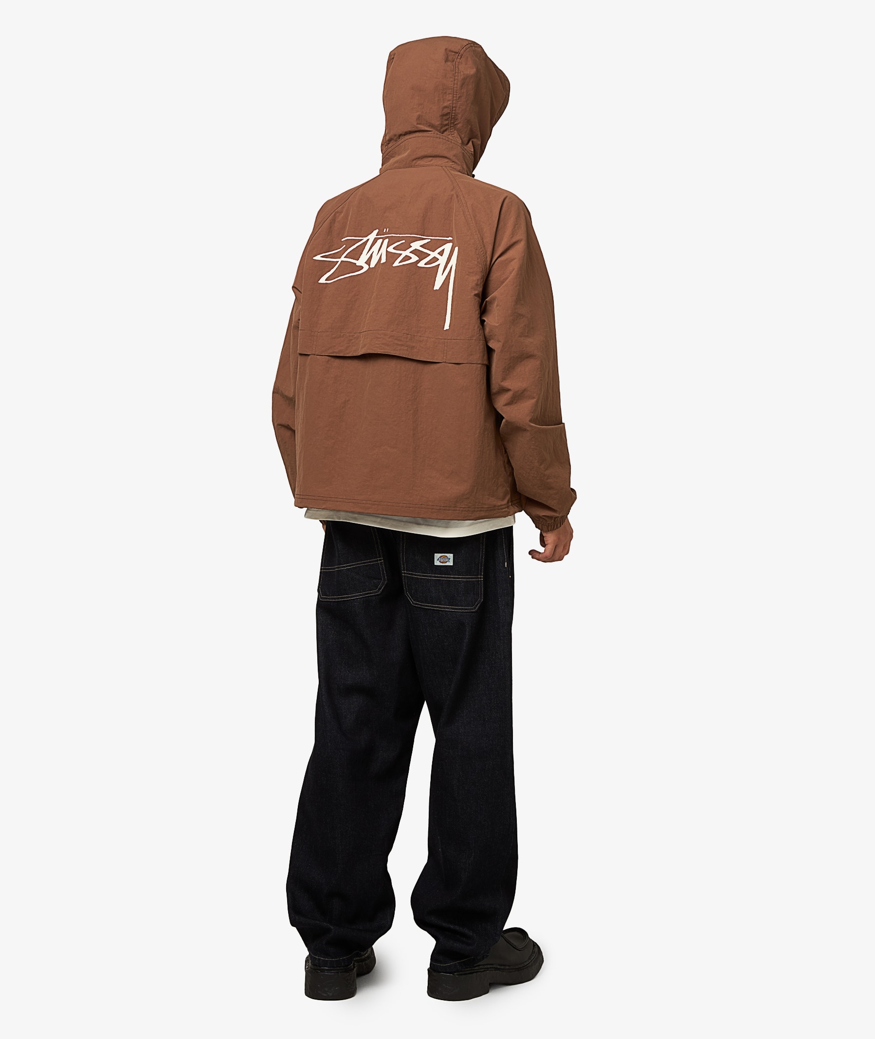 Stüssy Nylon Beach Shell Jacket | 115893-COFFEE | SVD USA