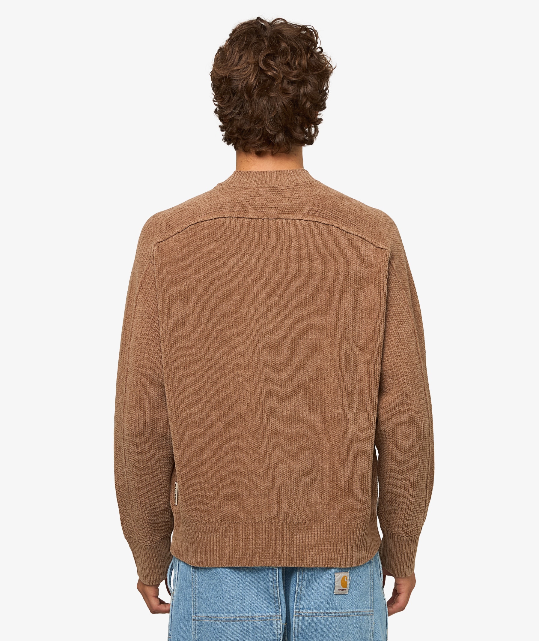 Stüssy Exposed Seam Sweater | Light Brown | SVD