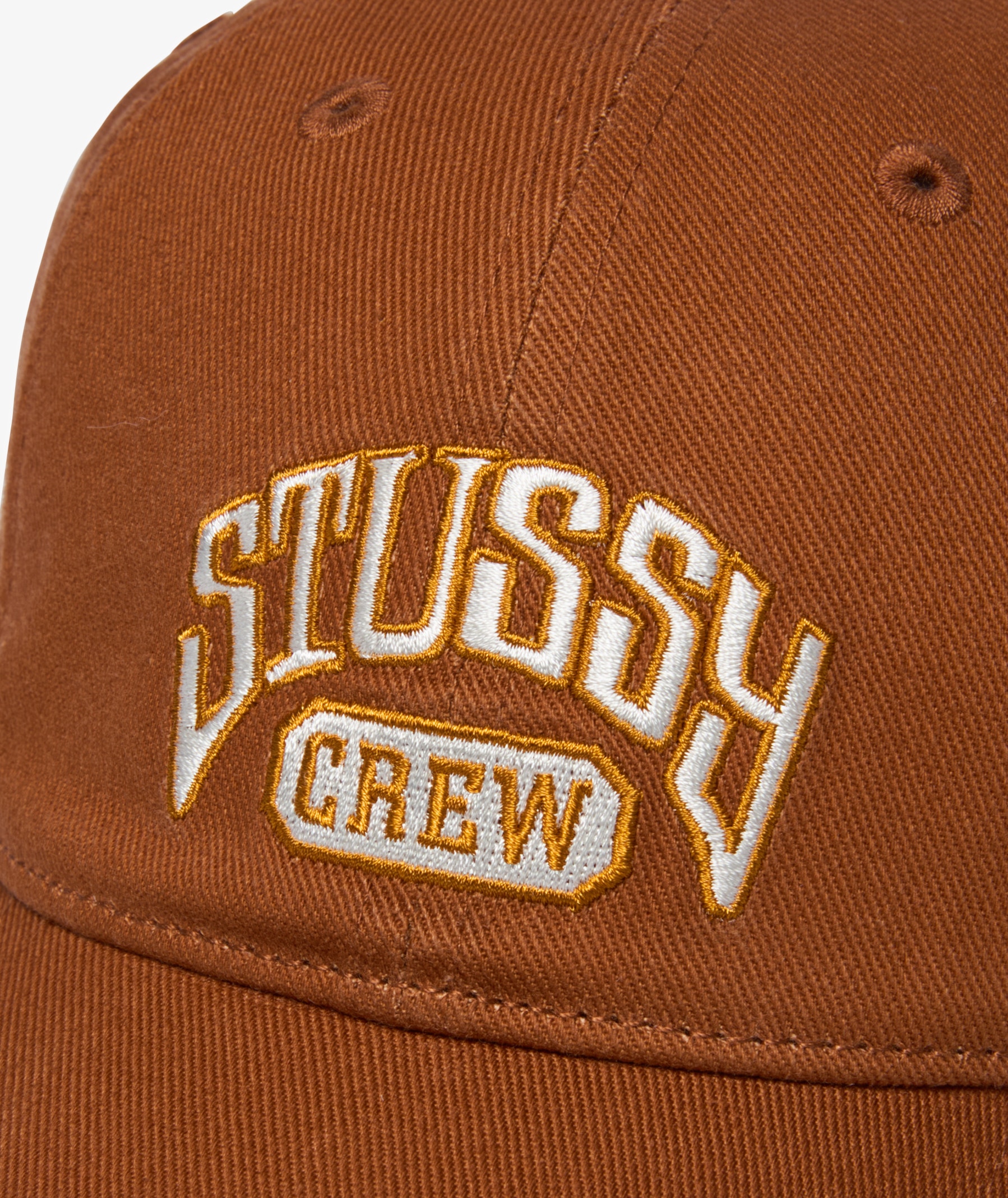 Stüssy Low Profile Crew Strapback Cap | Rust | SVD USA