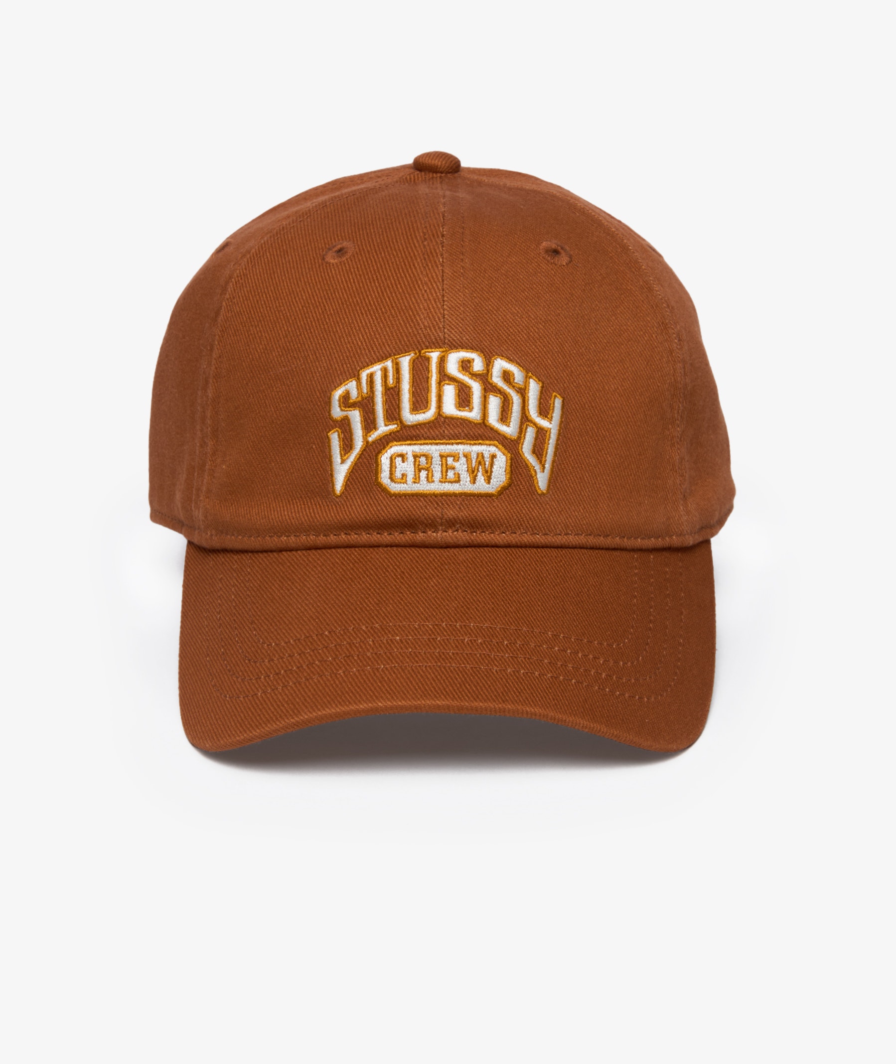 Stüssy Low Profile Crew Strapback Cap | Rust | SVD