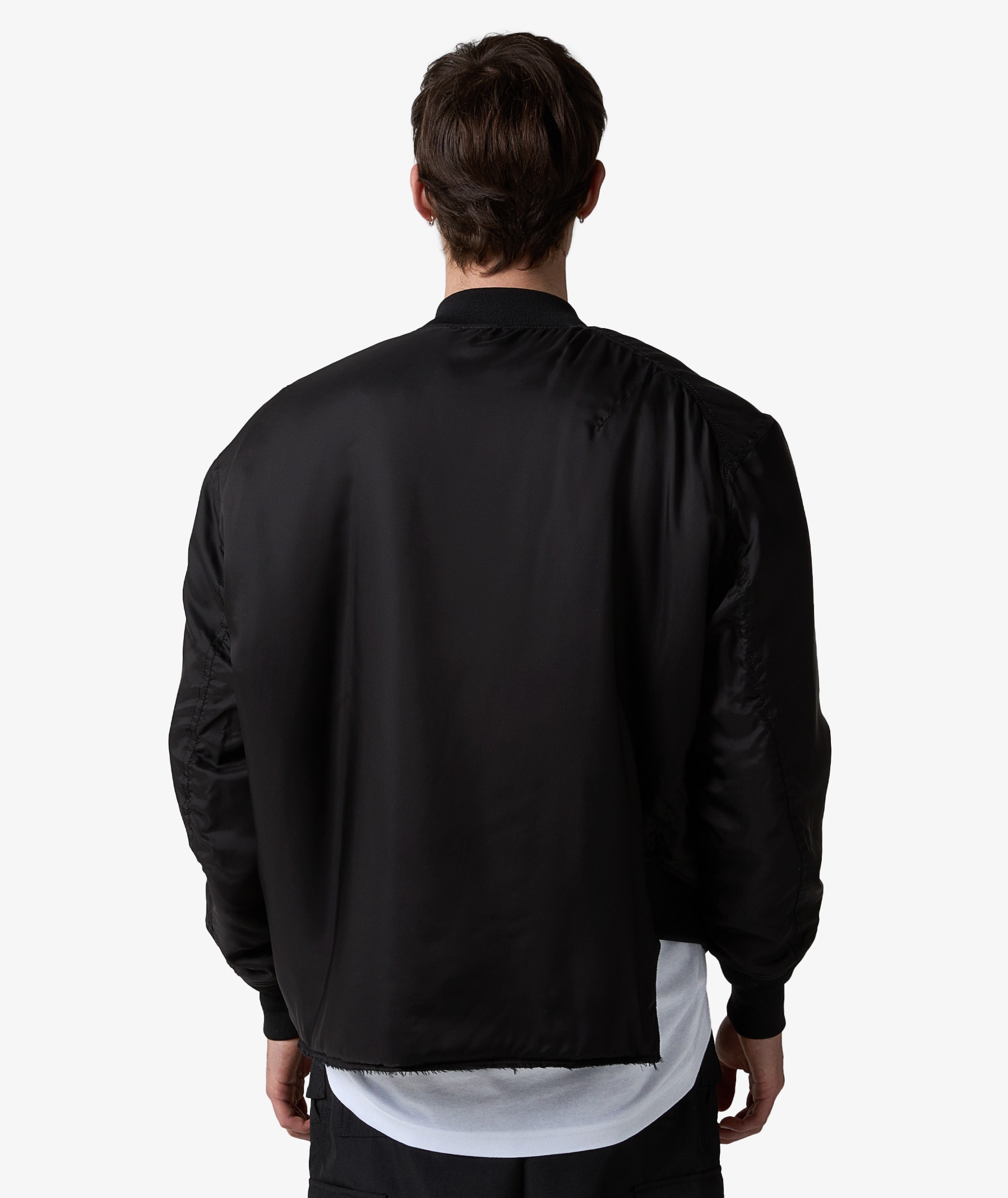 Comme des Garçons Black MA-1 Bomber Jacket in Black | SVD USA