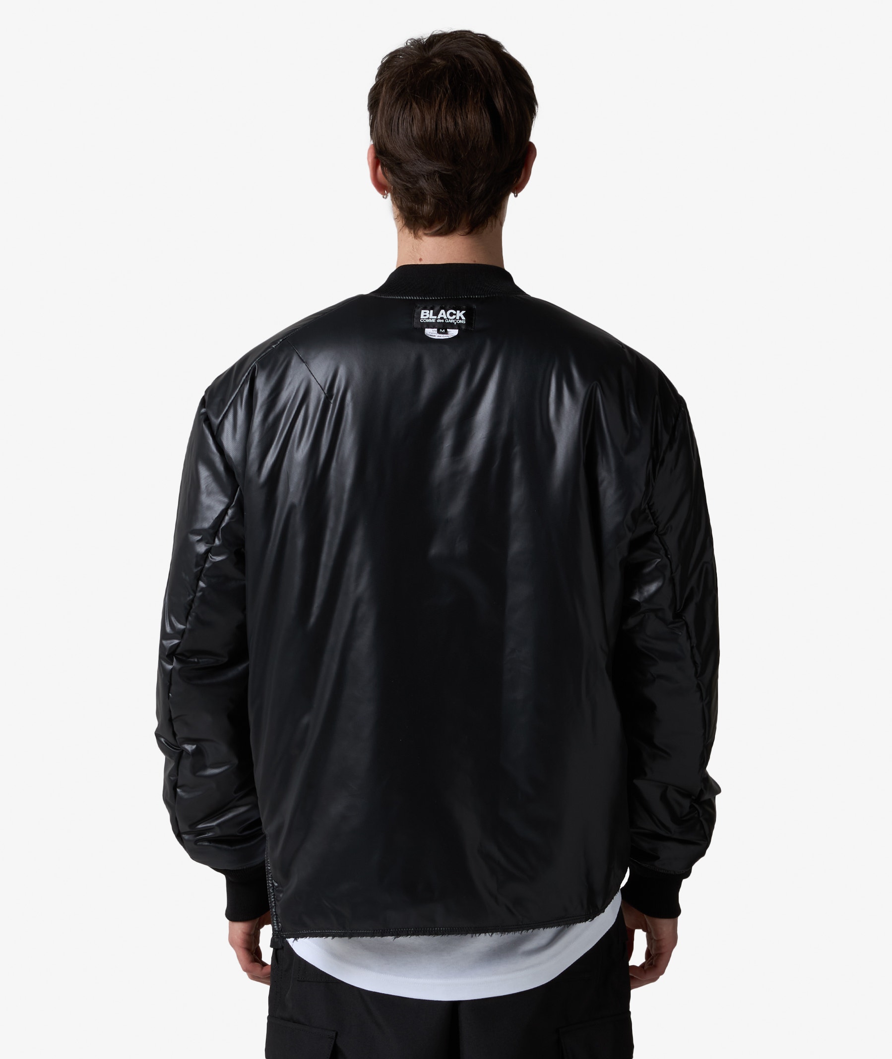 Comme des Garçons Black MA-1 Bomber Jacket in Black | SVD USA