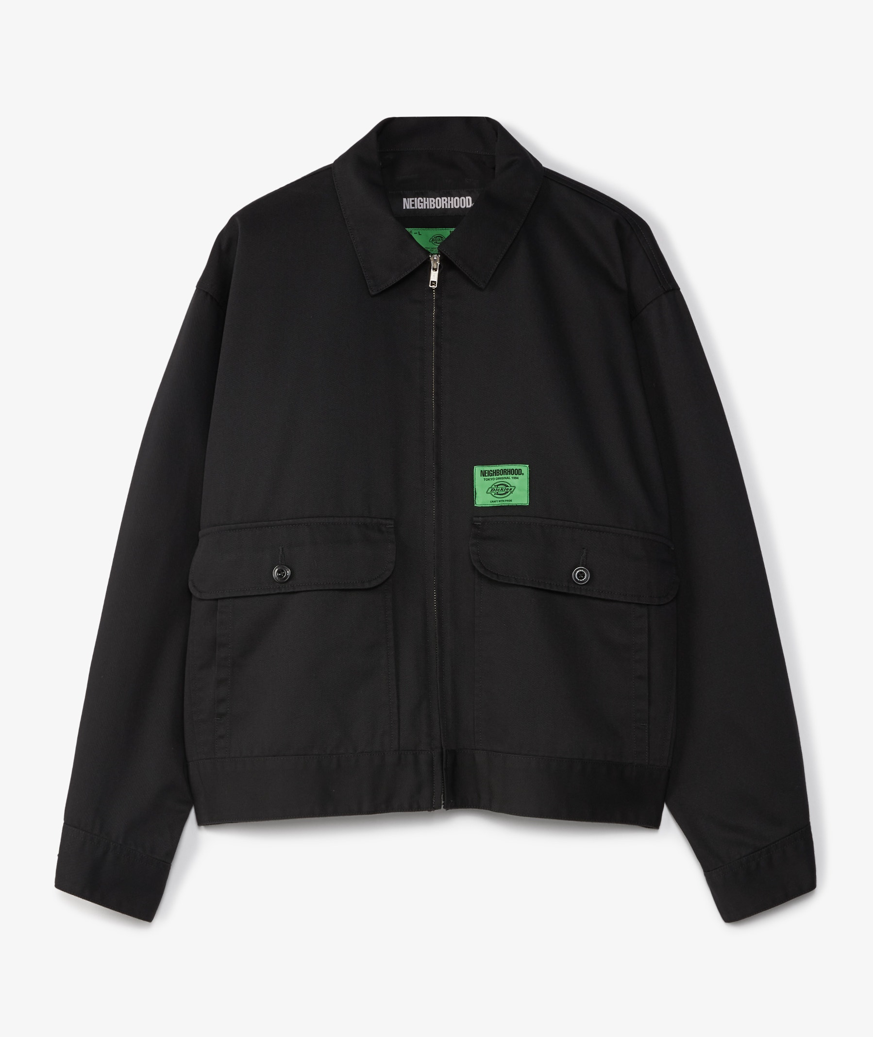 Neighborhood Zip Work Jacket x Dickies in Black | SVD USA