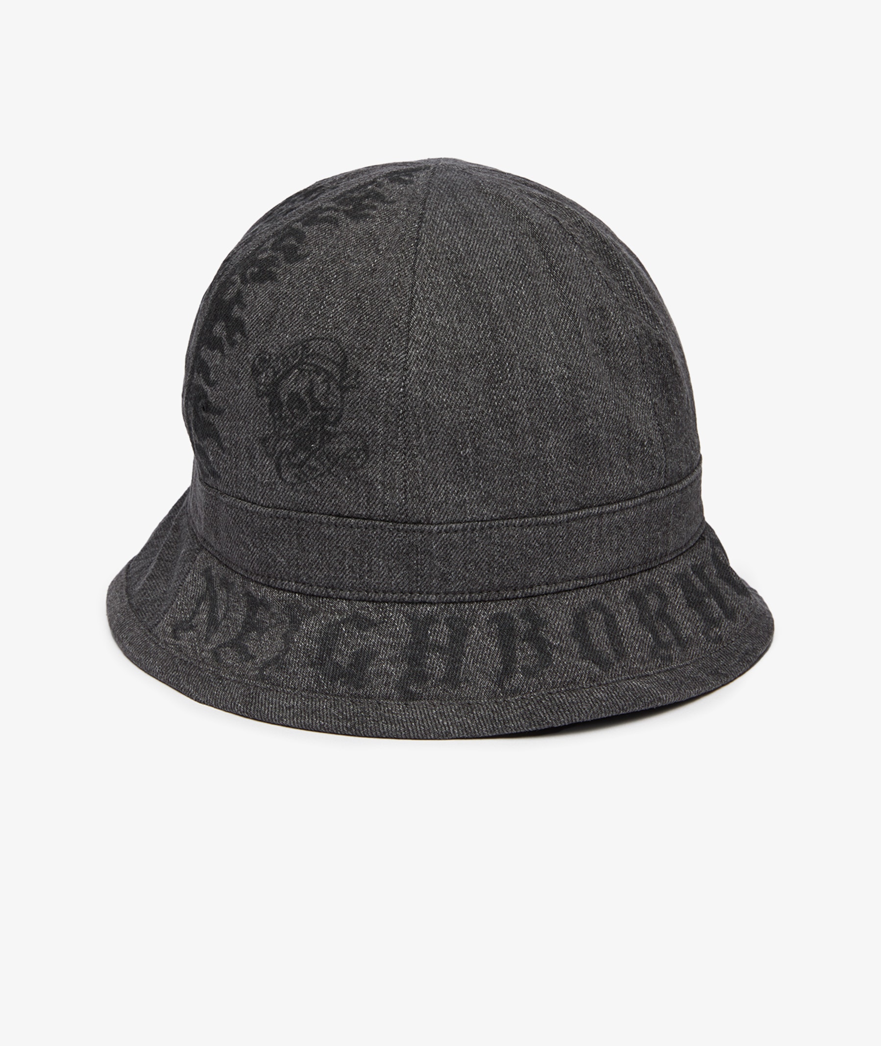 Black Neighborhood Fade Denim Ball Hat | SVD