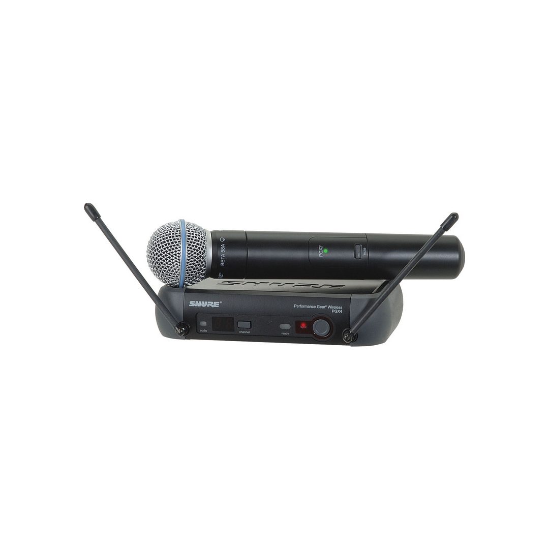 Shure PGX24/BETA58 - L5 Band (644 - 662 MHz) | Sweetwater