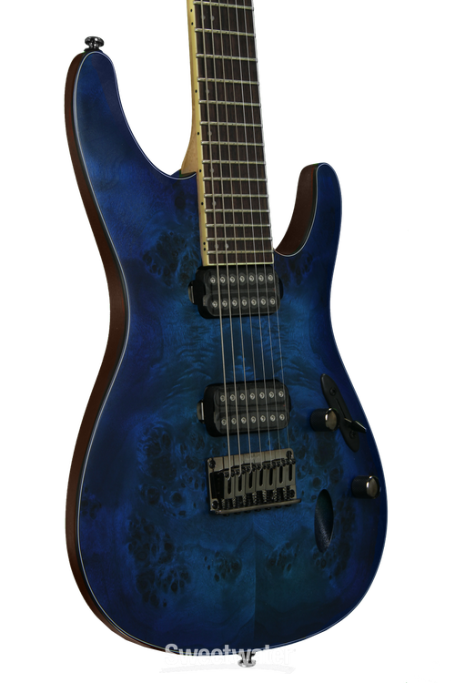 Ibanez S Series S7721PB - Sapphire Blue | Sweetwater