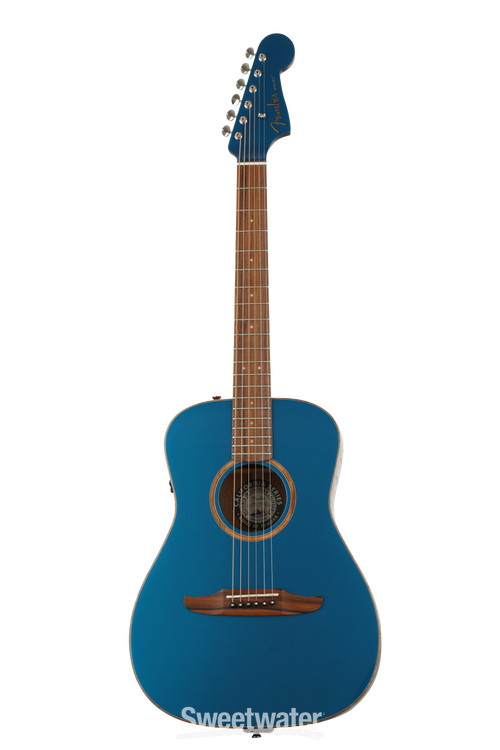 Fender Malibu Classic Acoustic-Electric Guitar - Cosmic Turquoise