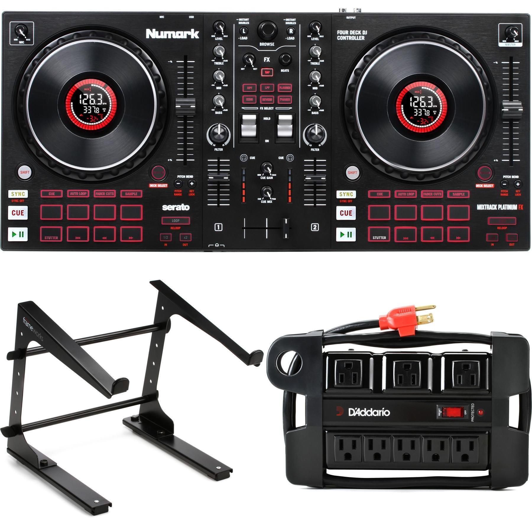 Numark MIXTRACK Platinum FX 4-channel Serato DJ Lite Controller