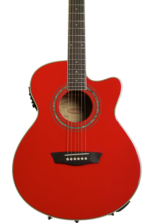 Washburn EA12 Mini Jumbo - Red | Sweetwater