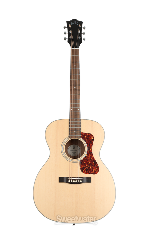 Guild OM-240E Acoustic-electric Guitar - Natural | Sweetwater