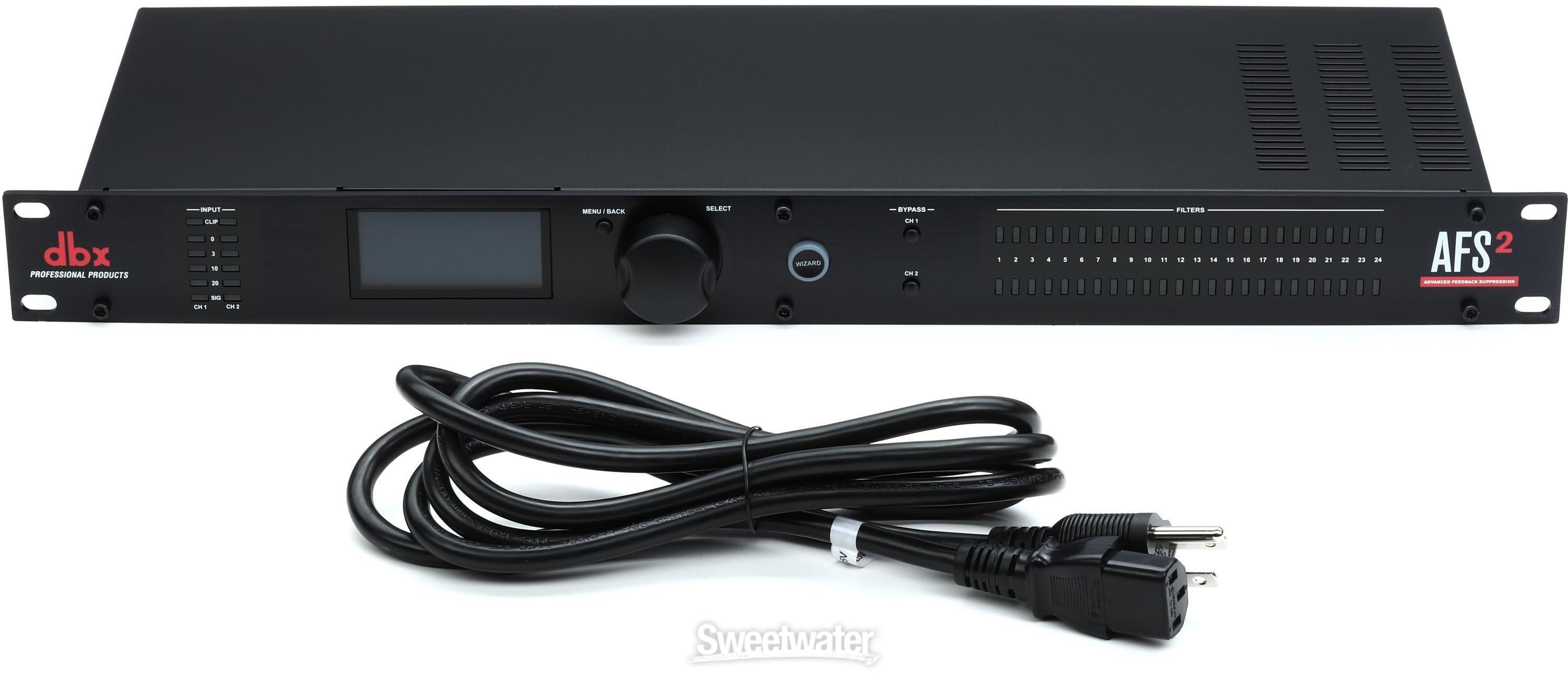dbx AFS2 Advanced Feedback Suppression Processor Reviews | Sweetwater