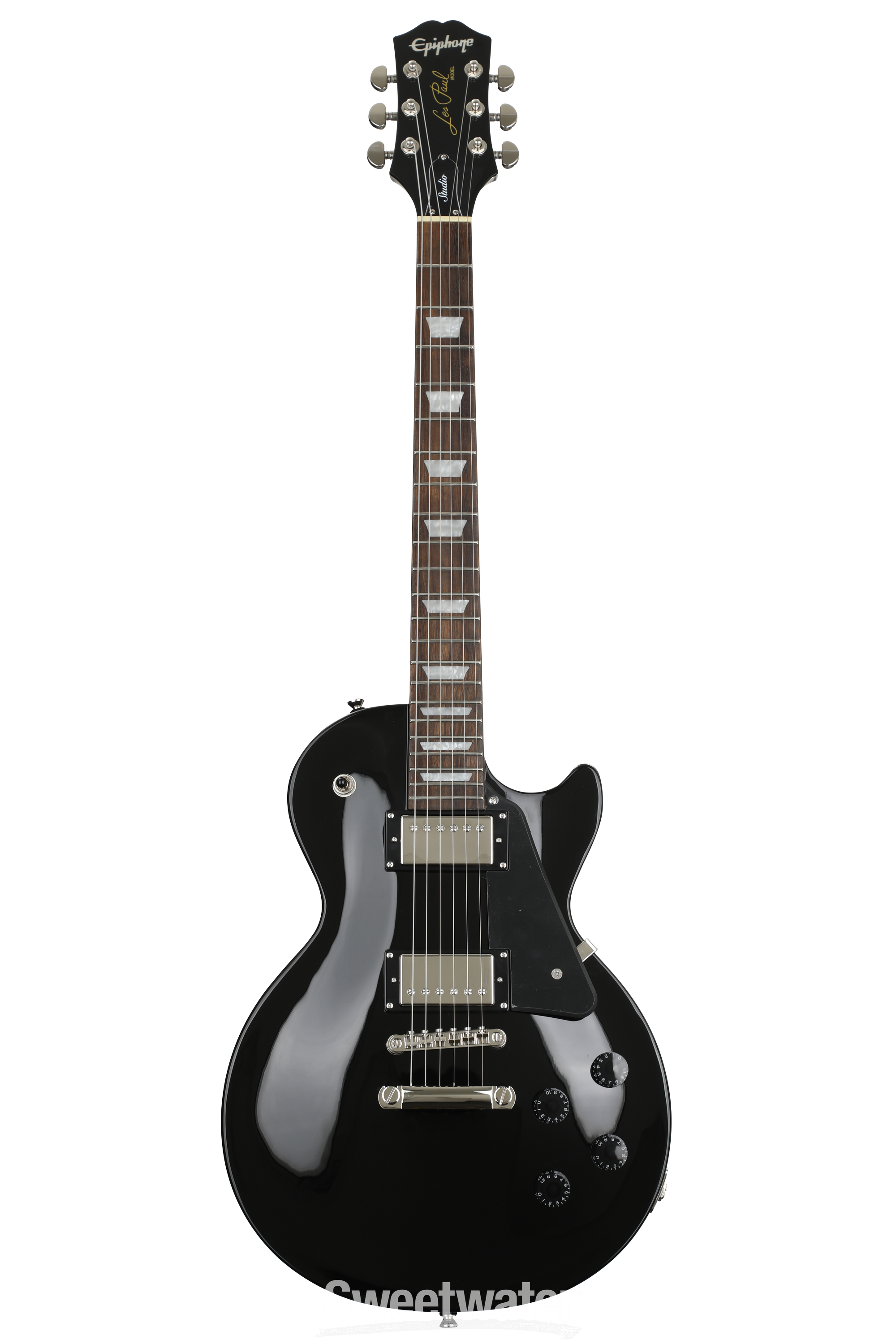 Epiphone Les Paul Studio Electric Guitar - Ebony | Sweetwater