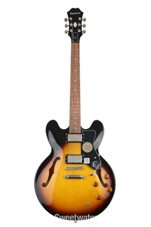 Epiphone Dot Archtop Semi-Hollow Electric Guitar - Vintage