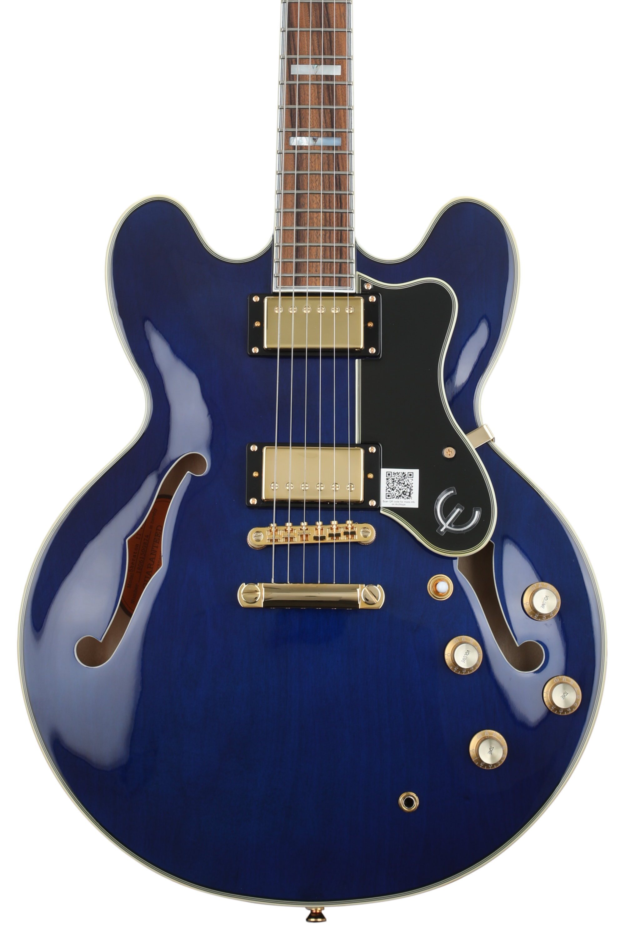 Epiphone Sheraton-II PRO Semi-Hollow Electric Guitar - Midnight