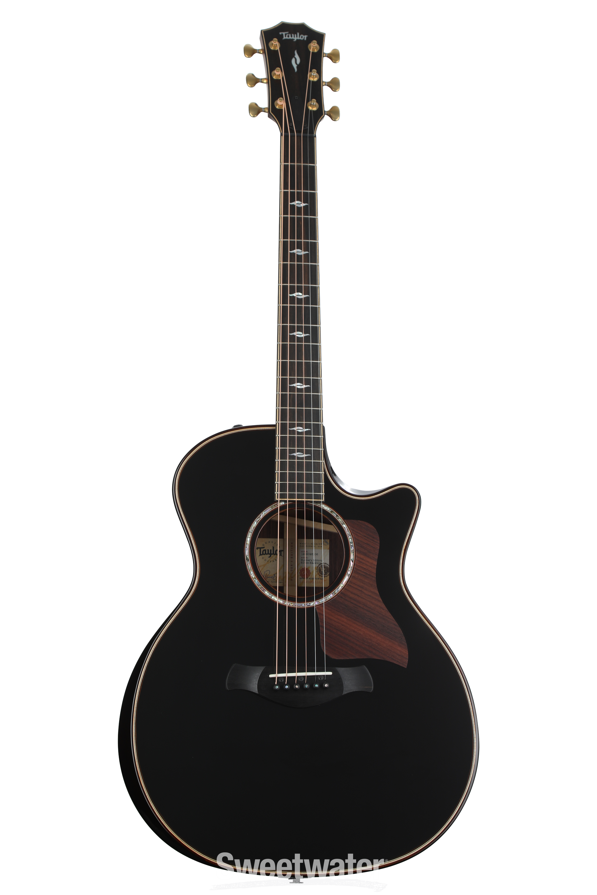 Taylor Builder's Edition 814ce Acoustic-electric Guitar - Blacktop