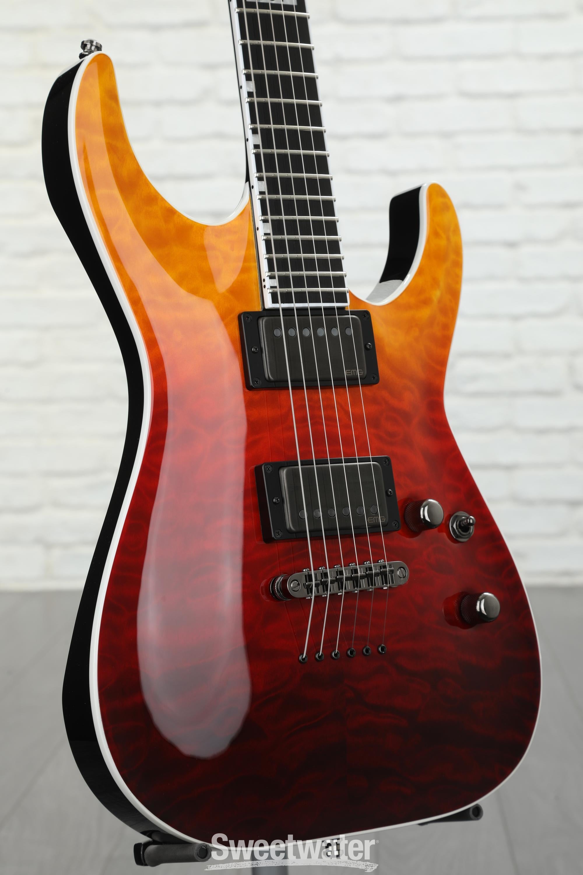 ESP E-II Horizon NT-II - Tiger Eye Amber Fade | Sweetwater