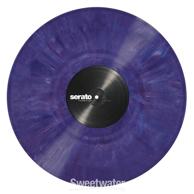 Serato 12 inch Control Vinyl Pair - Purple | Sweetwater