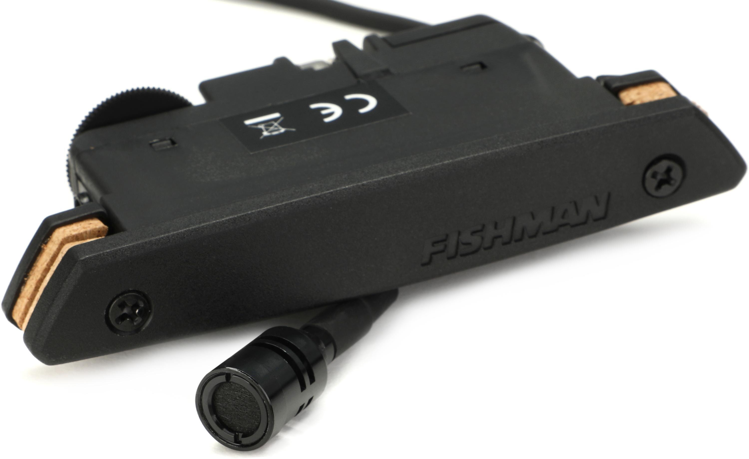 Fishman Rare Earth Magnetic Acoustic Soundhole HB Pickup with Mic