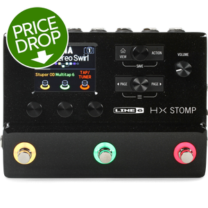 Line 6 HX Stomp Guitar Multi-effects Floor Processor - Black