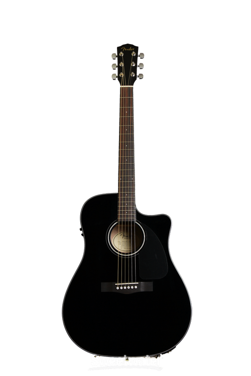 Fender CD-60CE - Black | Sweetwater