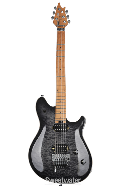EVH Wolfgang Special QM Electric Guitar - Charcoal Burst with