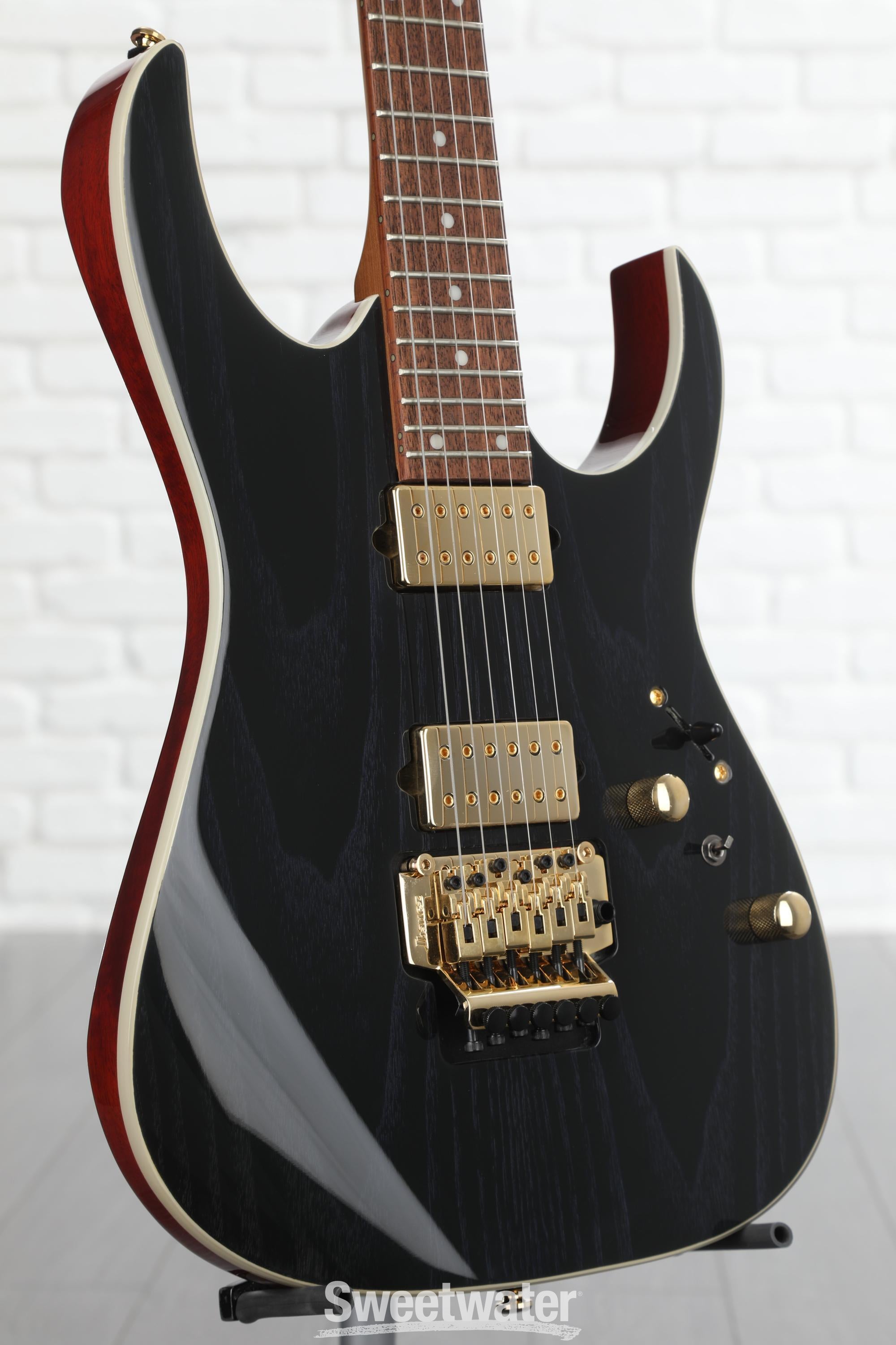 Ibanez High Performance RG420HPAH - Blue Wave Black | Sweetwater